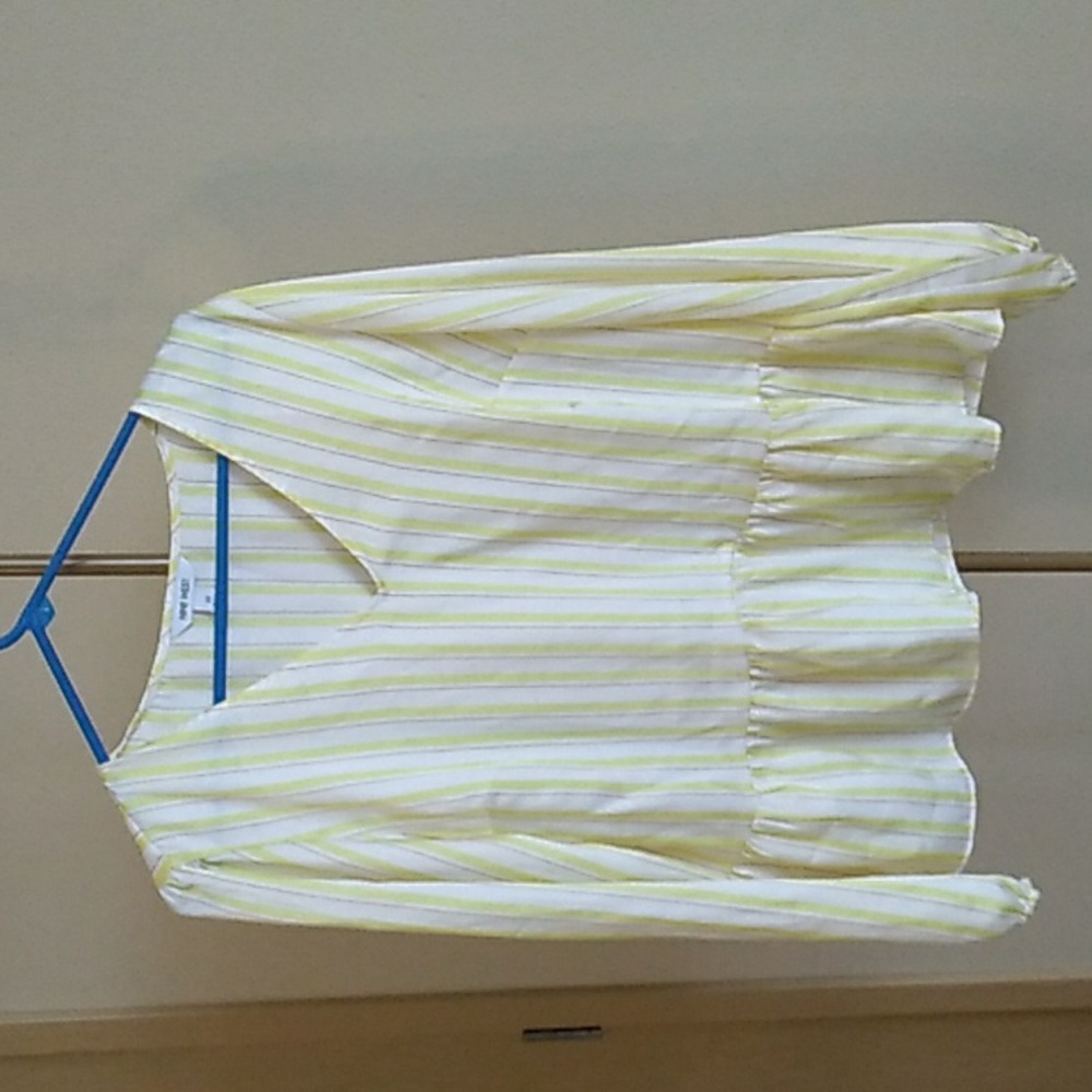 NWT Nine West Yellow Blouse (M)